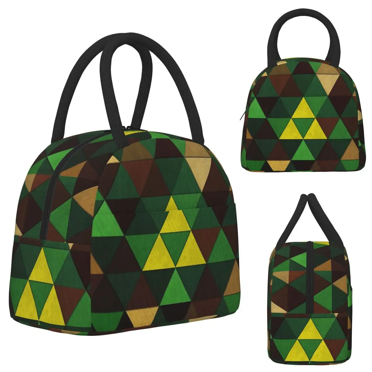 Office Quest - Triforce Quest Insulated Lunch Bag for