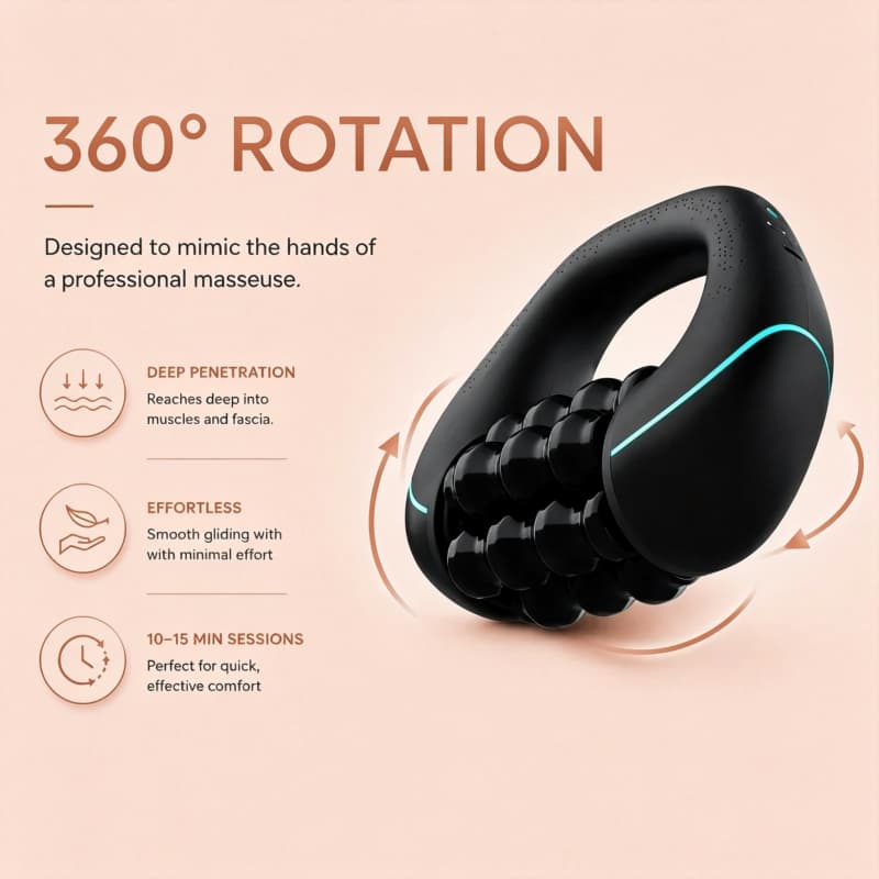 Electric Roller Massager Stick - Office Technologies recension och pris