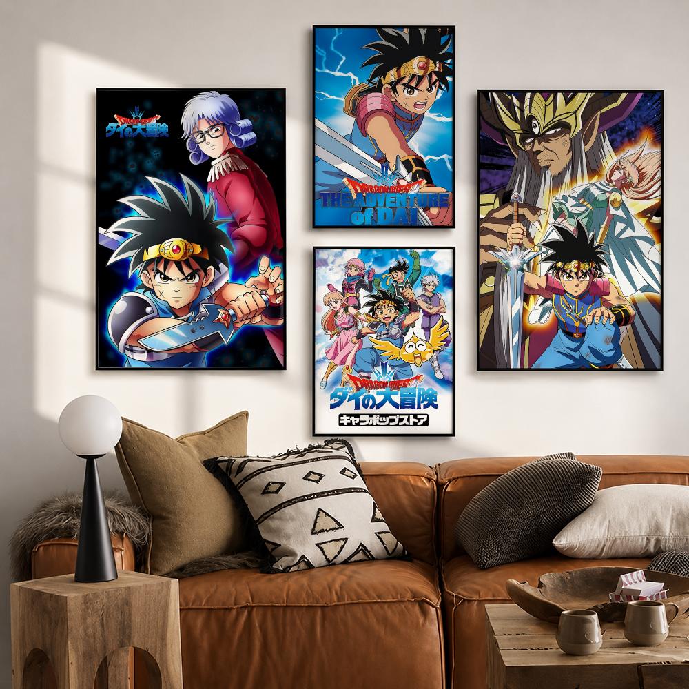 Dragon Quest RPG Poster HD pos - Office Quest recension och pris