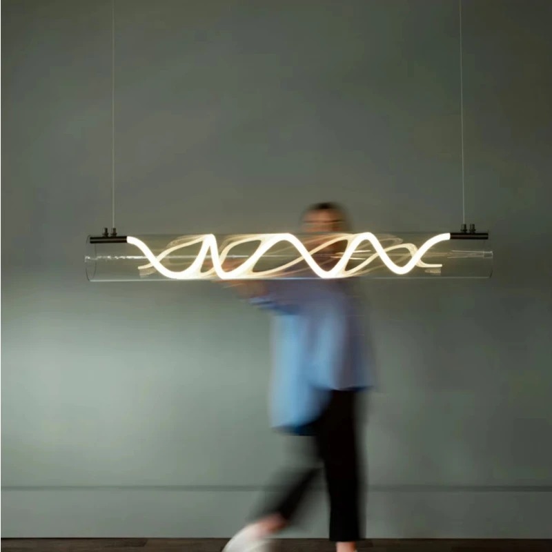 Nordic Long Tube Chandelier Li - Office Technician recension och pris